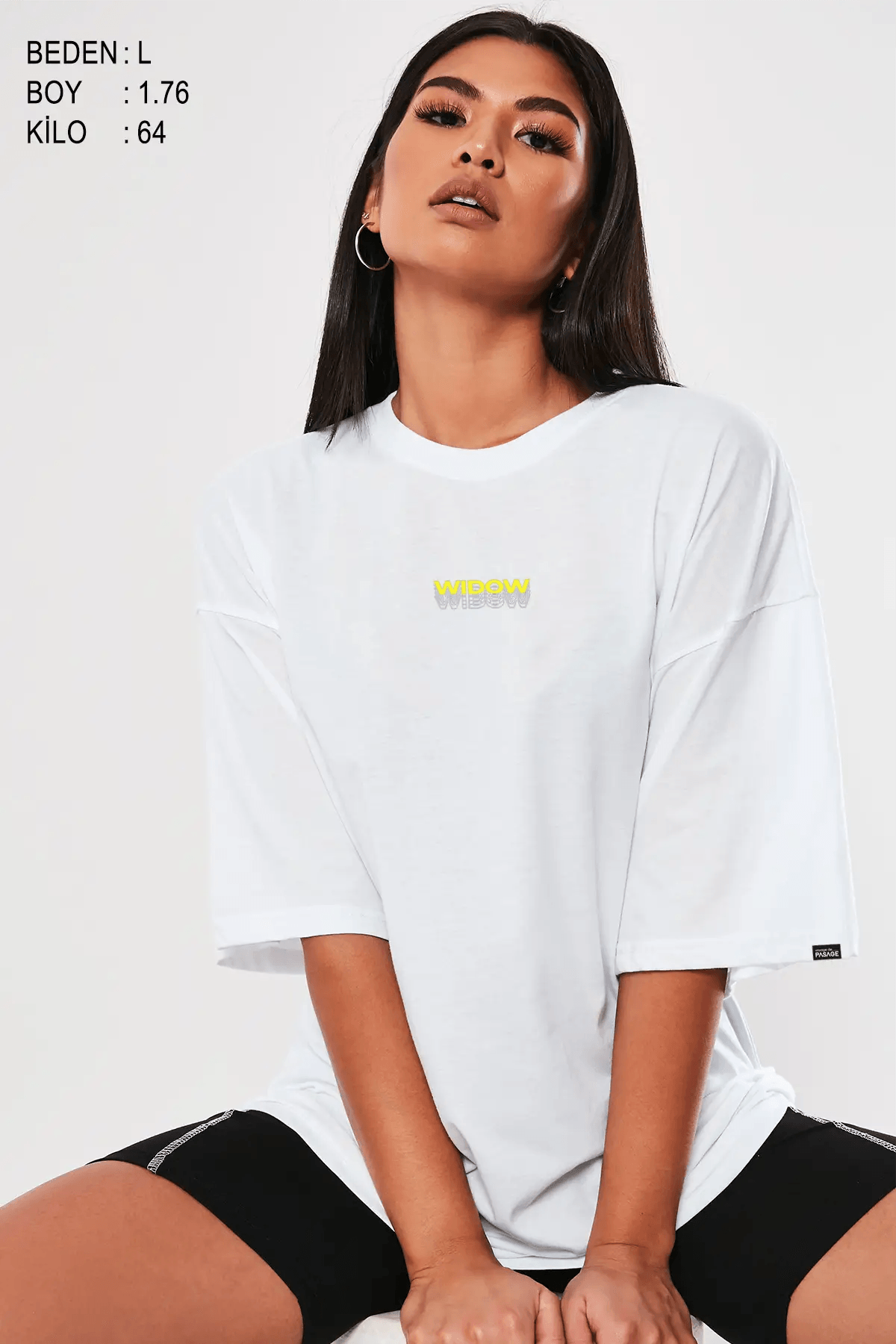 Widow Oversize Woman T-shirt