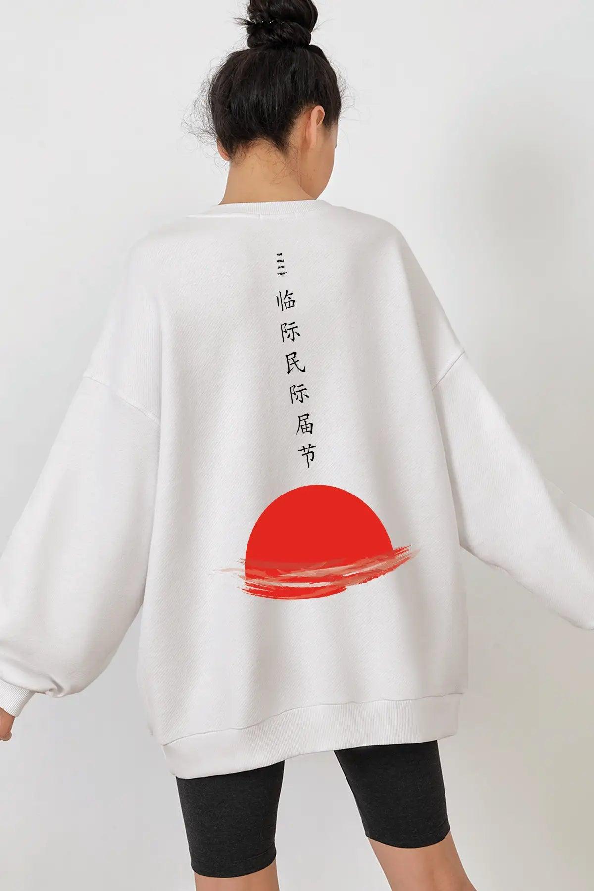 Wpcs Oversize Woman Sweatshirt