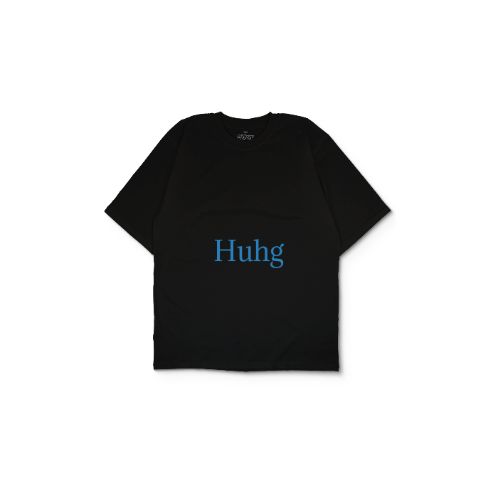 Design Yourself Oversize Black T-shirt