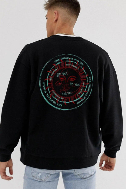 Bohemian Oversize Man Sweatshirt