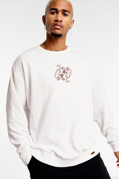 Breath Oversize Man Sweatshirt