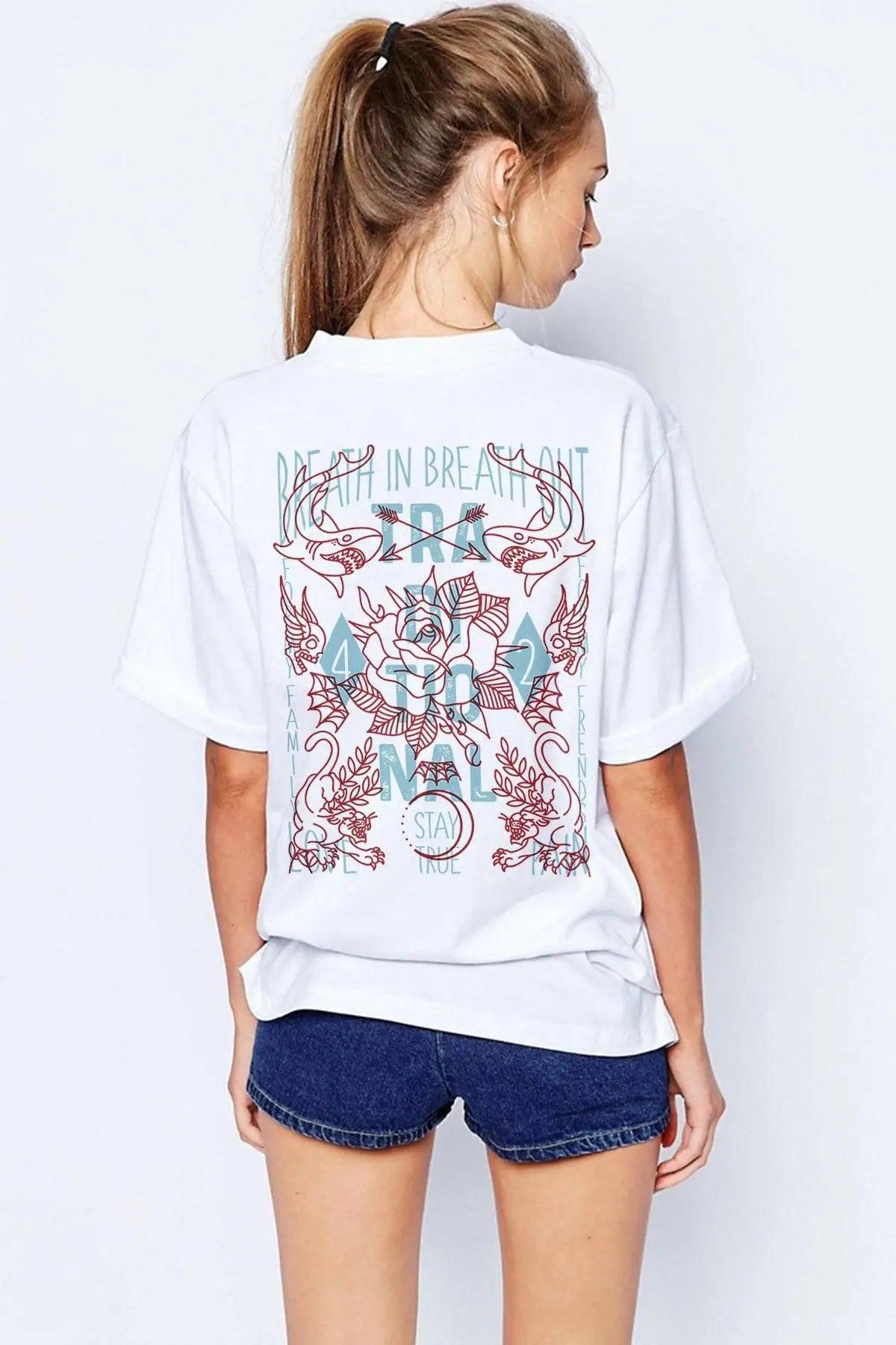 Breath Oversize Woman T-shirt