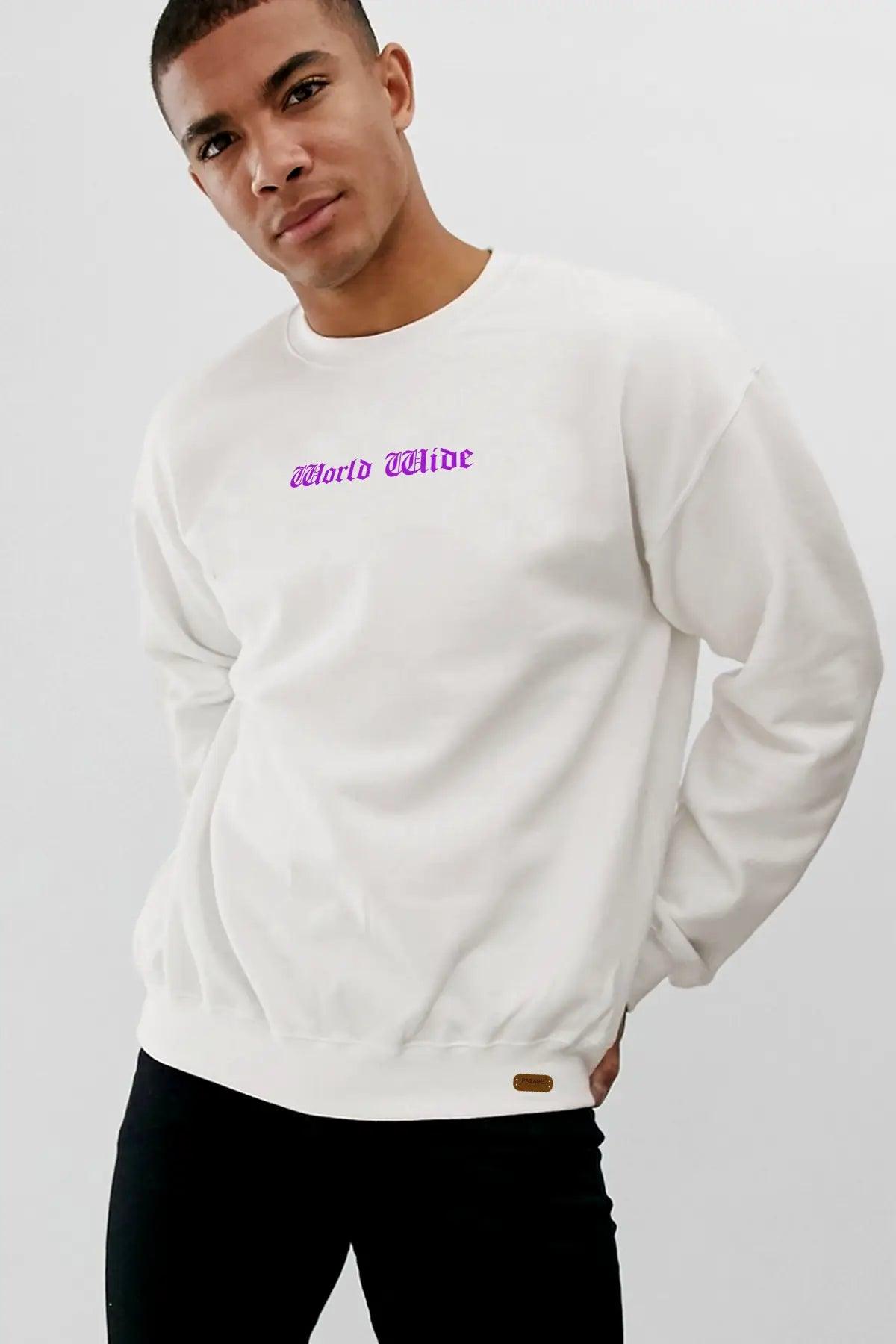 Chaotic Oversize Man Sweatshirt