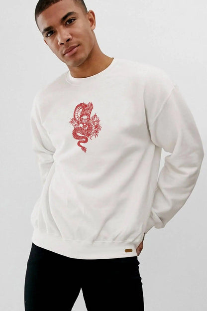 Dragon Oversize Man Sweatshirt