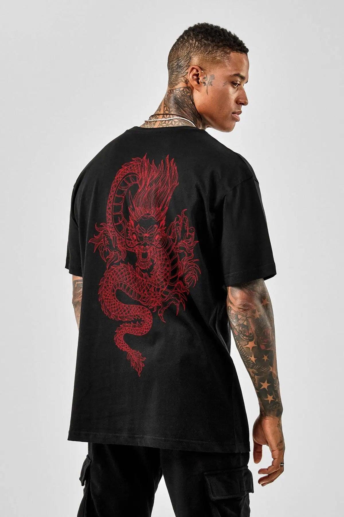 Dragon Oversize Man T-shirt