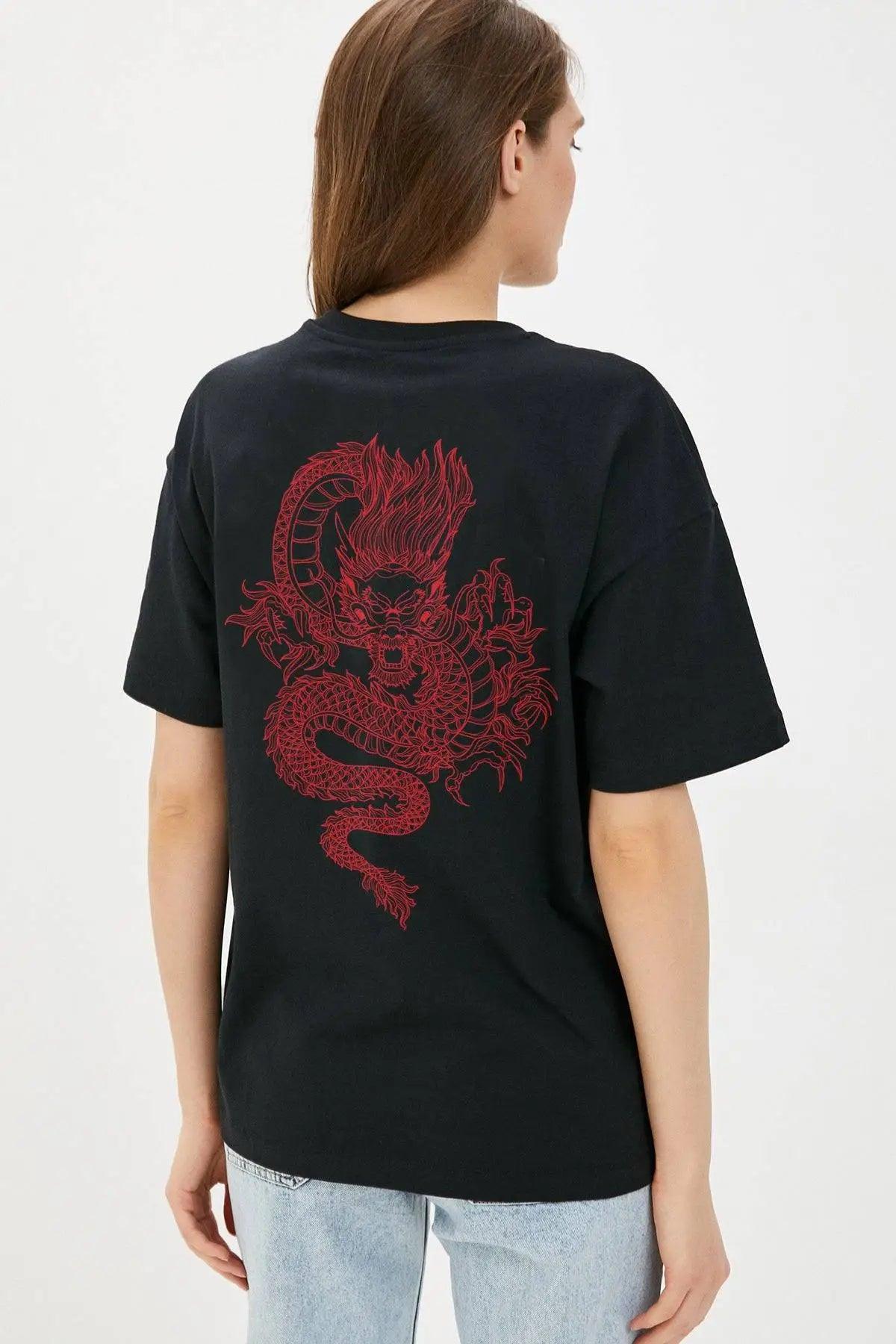 Dragon Oversize Woman T-shirt