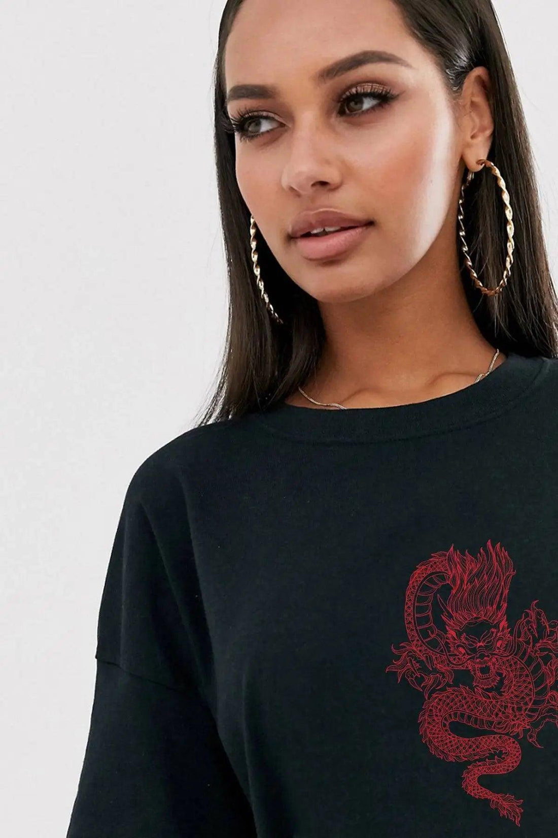 Dragon Oversize Woman T-shirt