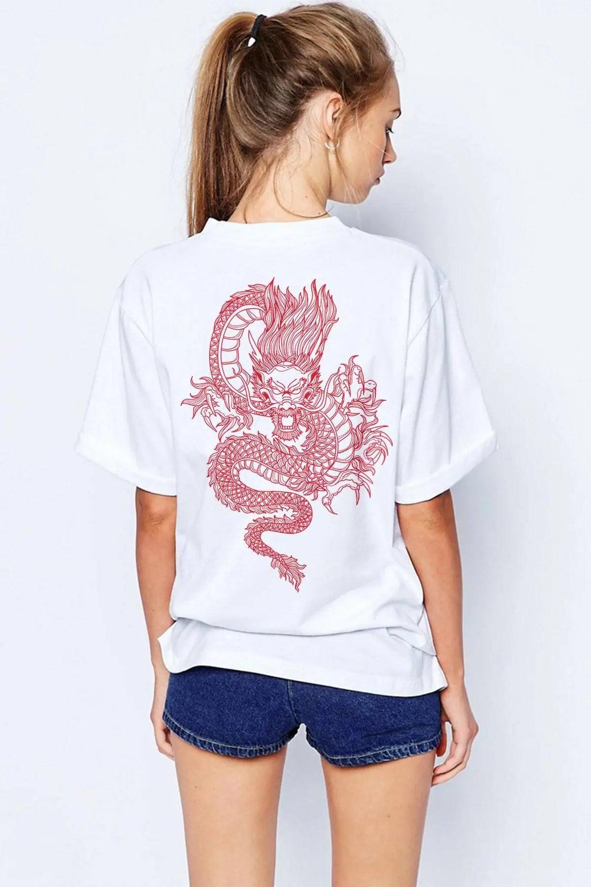 Dragon Oversize Woman T-shirt