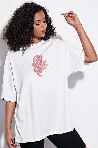 Dragon Oversize Woman T-shirt