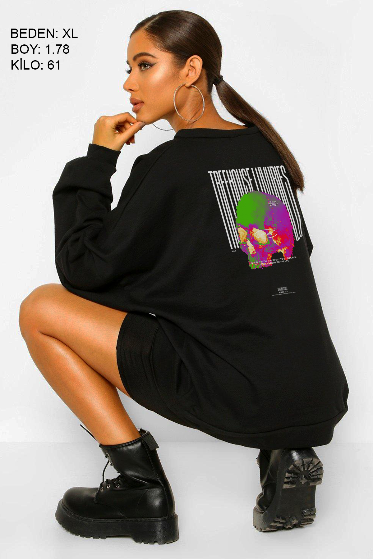 High End Oversize Woman Sweatshirt