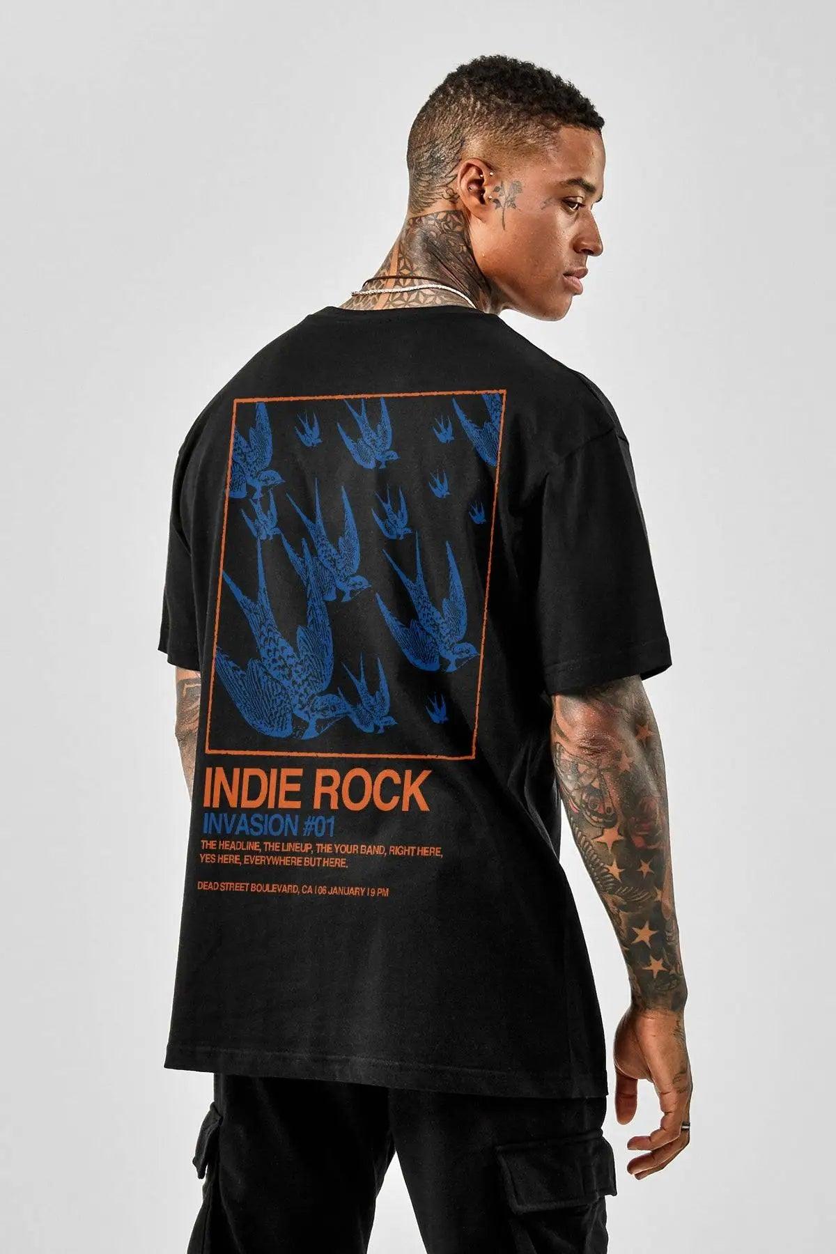 Indie Rock Oversize Man T-shirt