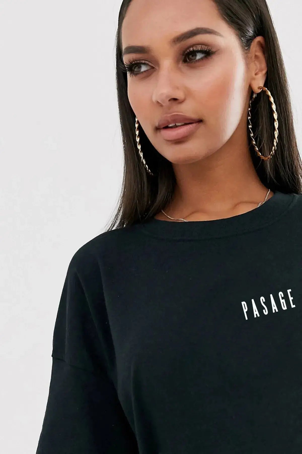 Mid Pasage Oversize Woman T-shirt