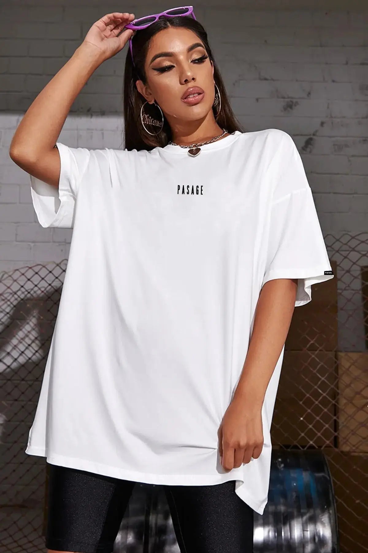 Mid Pasage Oversize Woman T-shirt