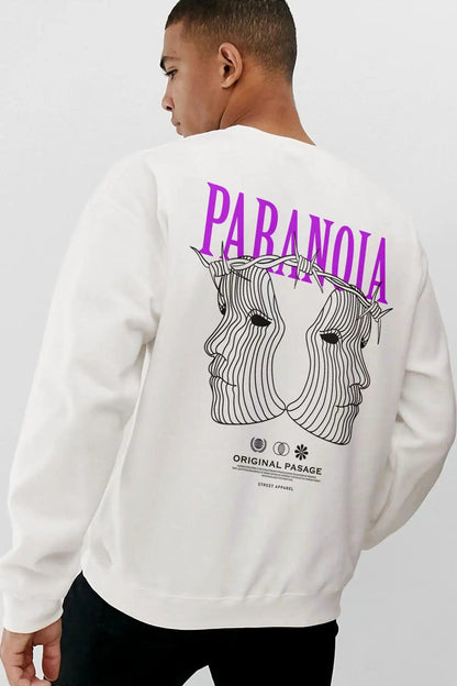 Paranoia Oversize Man Sweatshirt