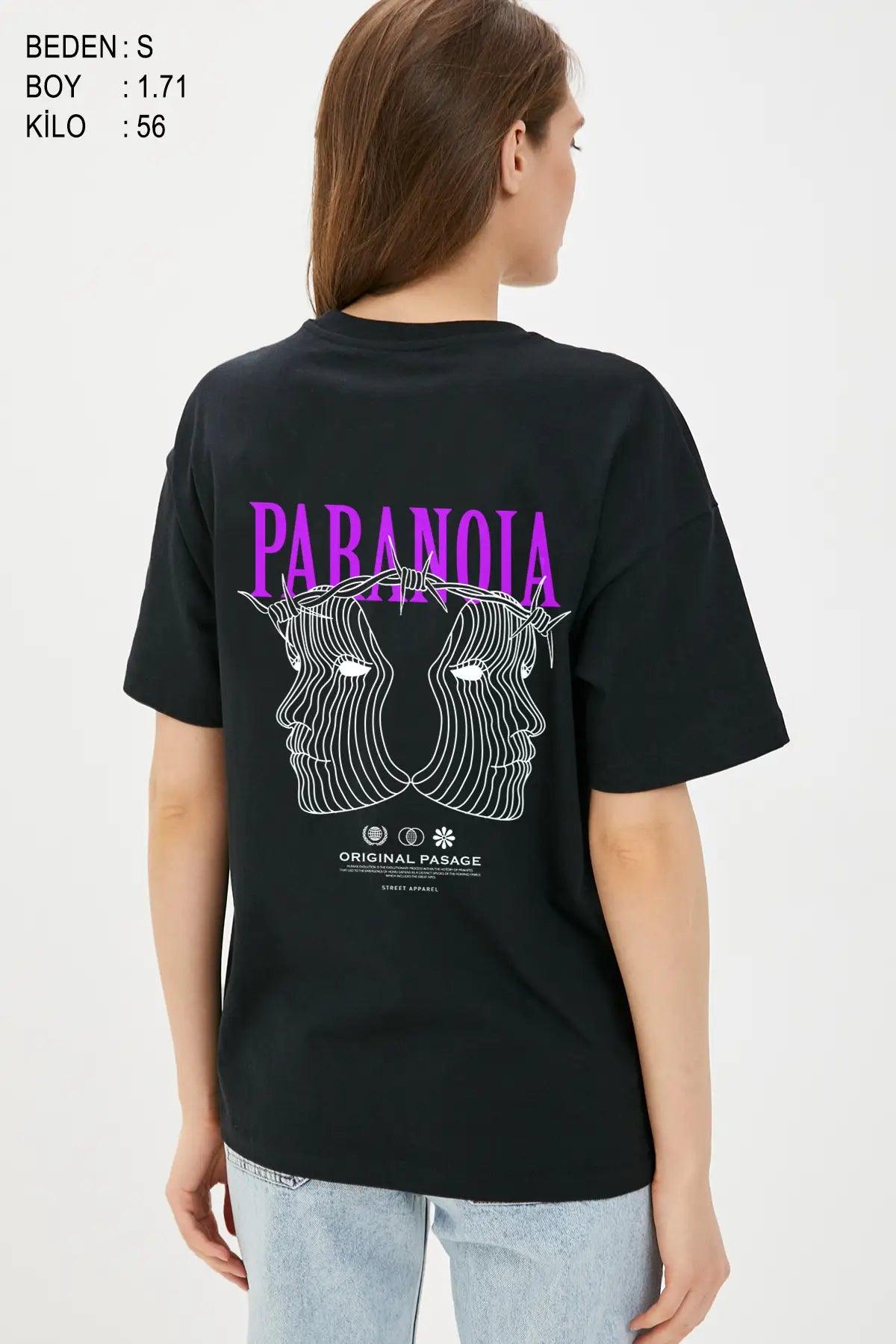 Paranoia Oversize Woman T-shirt