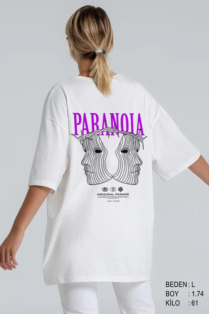 Paranoia Oversize Woman T-shirt