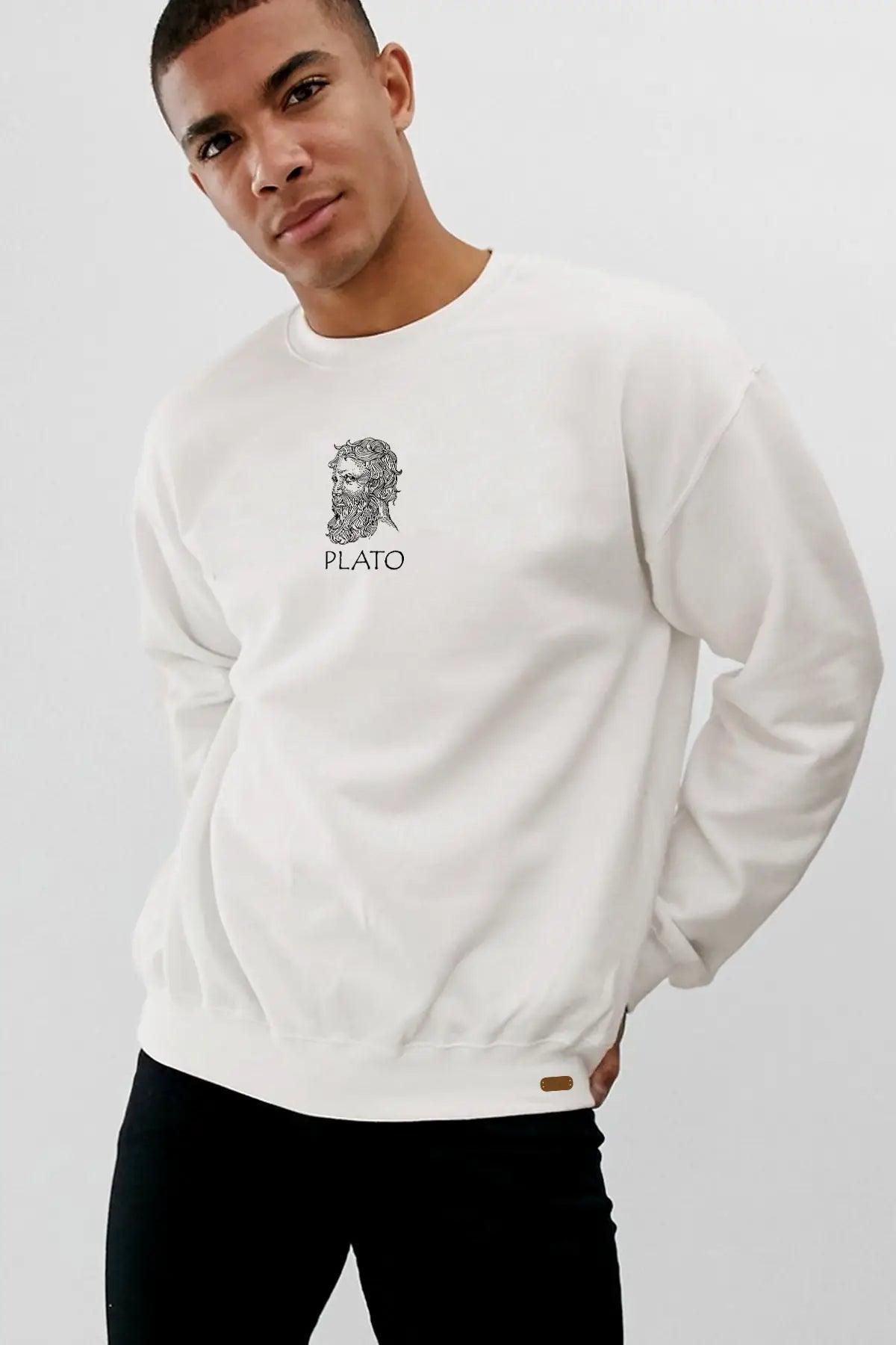 Plato Oversize Man Sweatshirt