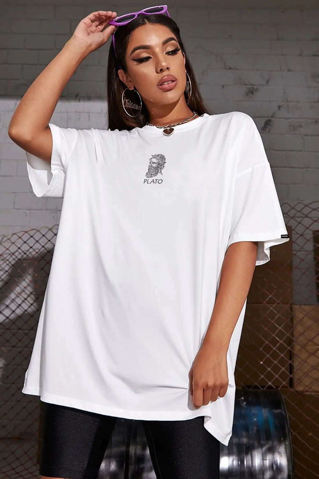 Plato Oversize Woman T-shirt