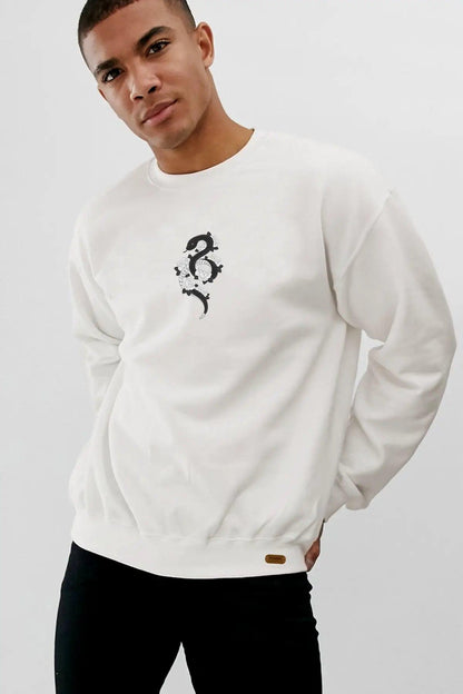 Snake Oversize Man Sweatshirt