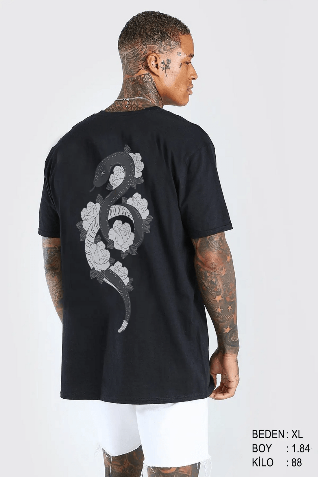 Snake Oversize Man T-shirt