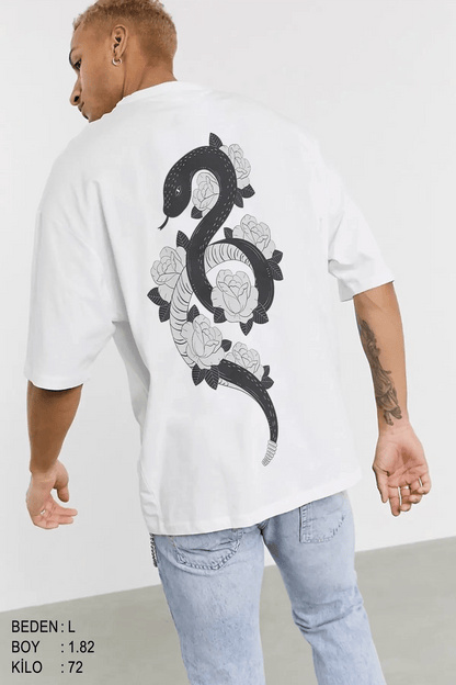 Snake Oversize Man T-shirt