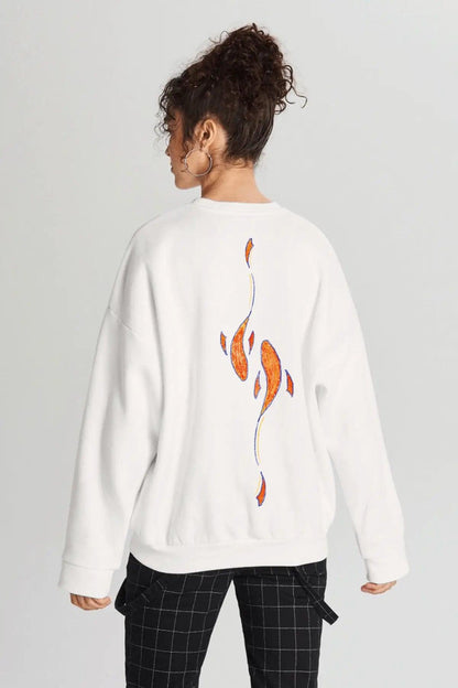 Sriata Oversize Woman Sweatshirt