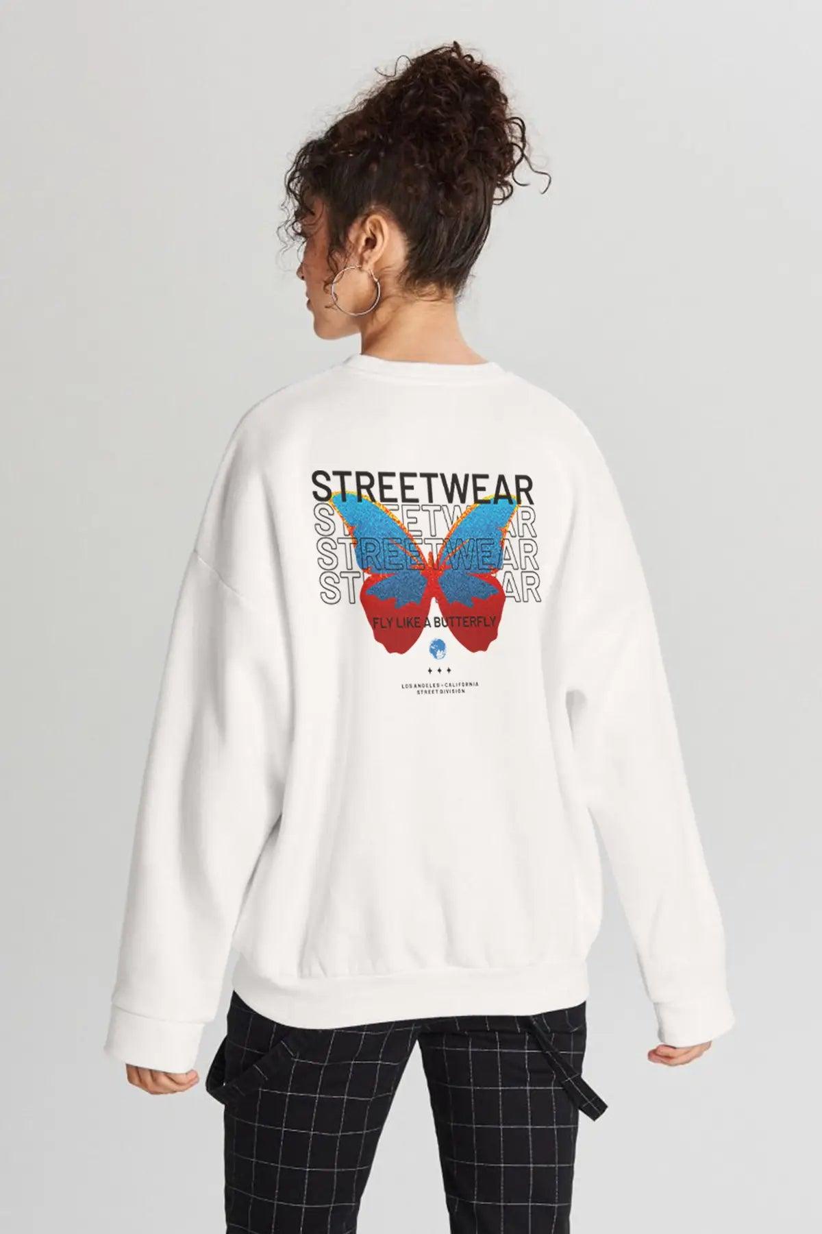 Streetwear Oversize Woman Sweatshirt