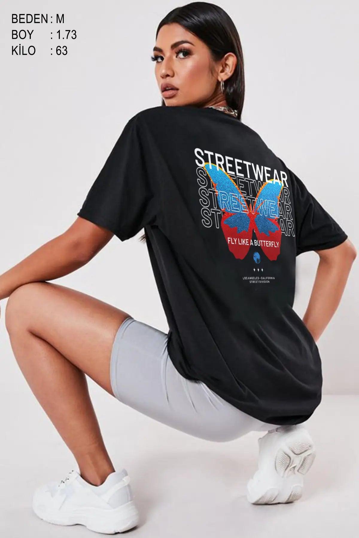 Streetwear Oversize Woman T-shirt