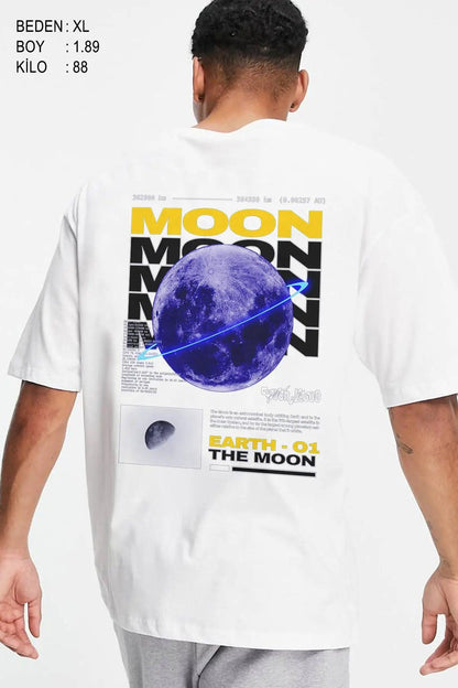 The Moon Oversize Man T-shirt