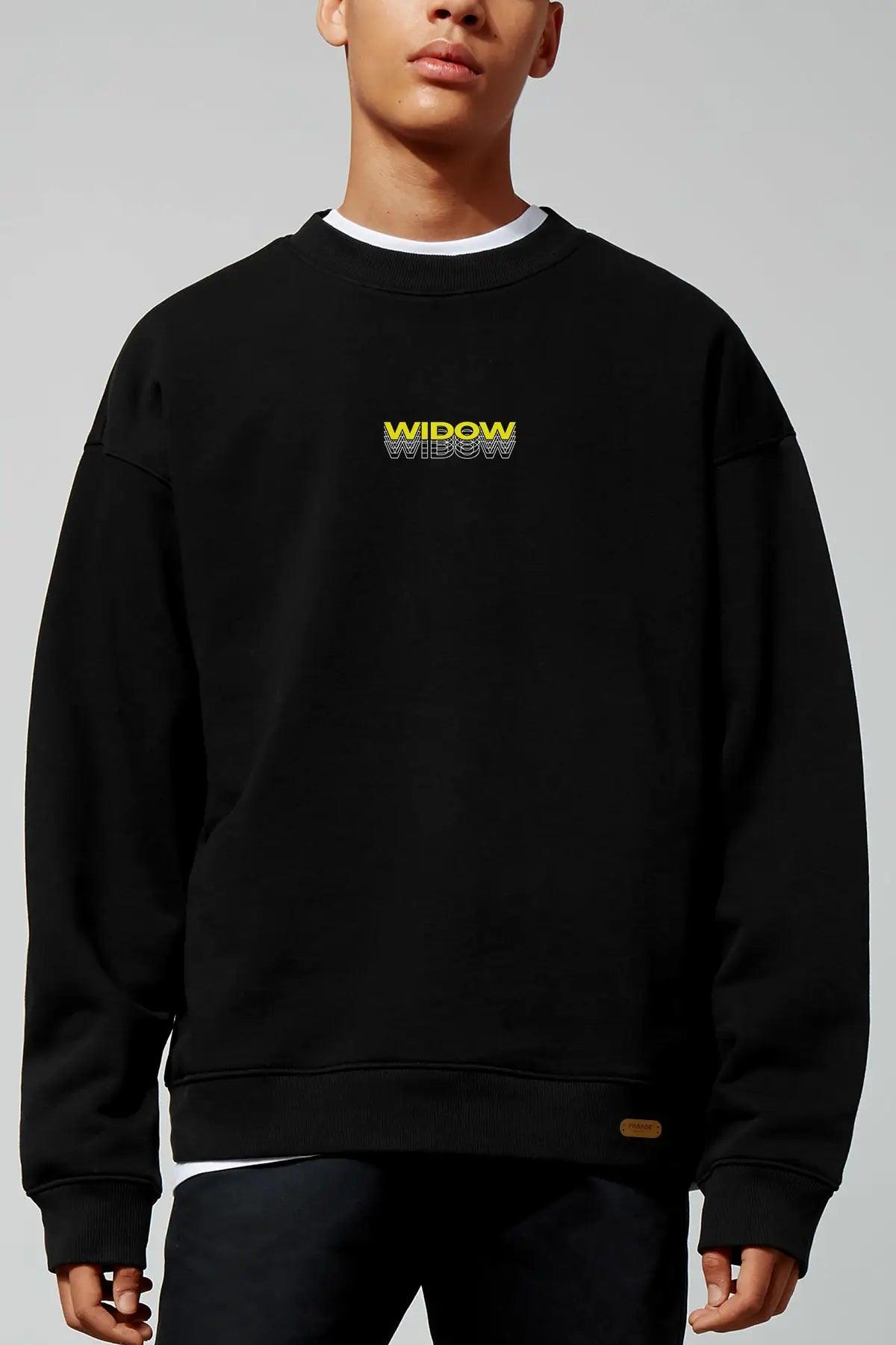 Widow Oversize Man Sweatshirt