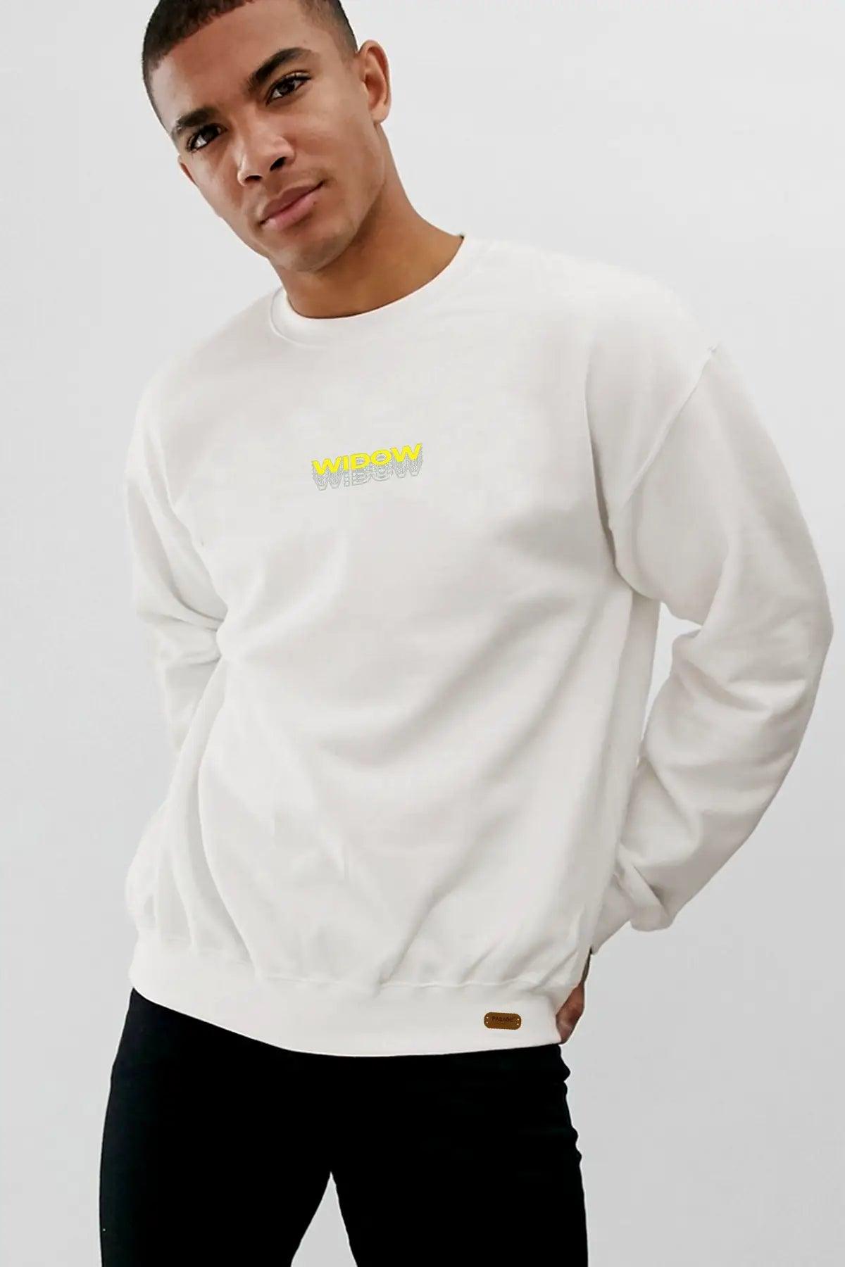 Widow Oversize Man Sweatshirt