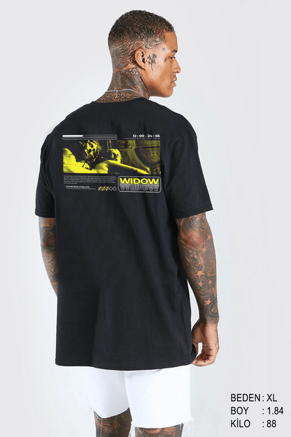 Widow Oversize Man T-shirt